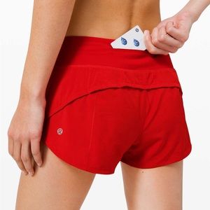 Lululemon Speed up shorts 2.5” inseam